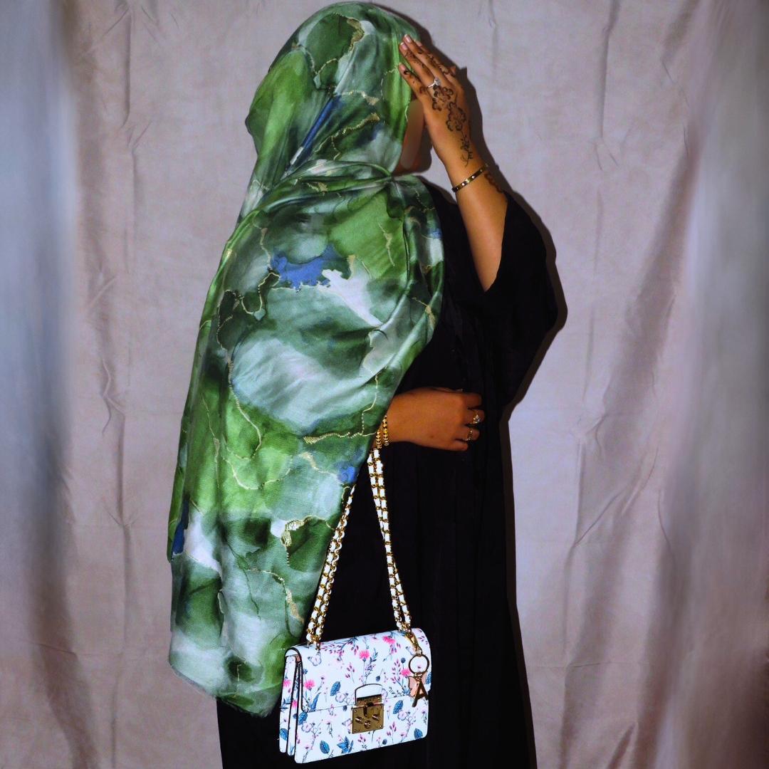 Jasper Marble Print Hijab