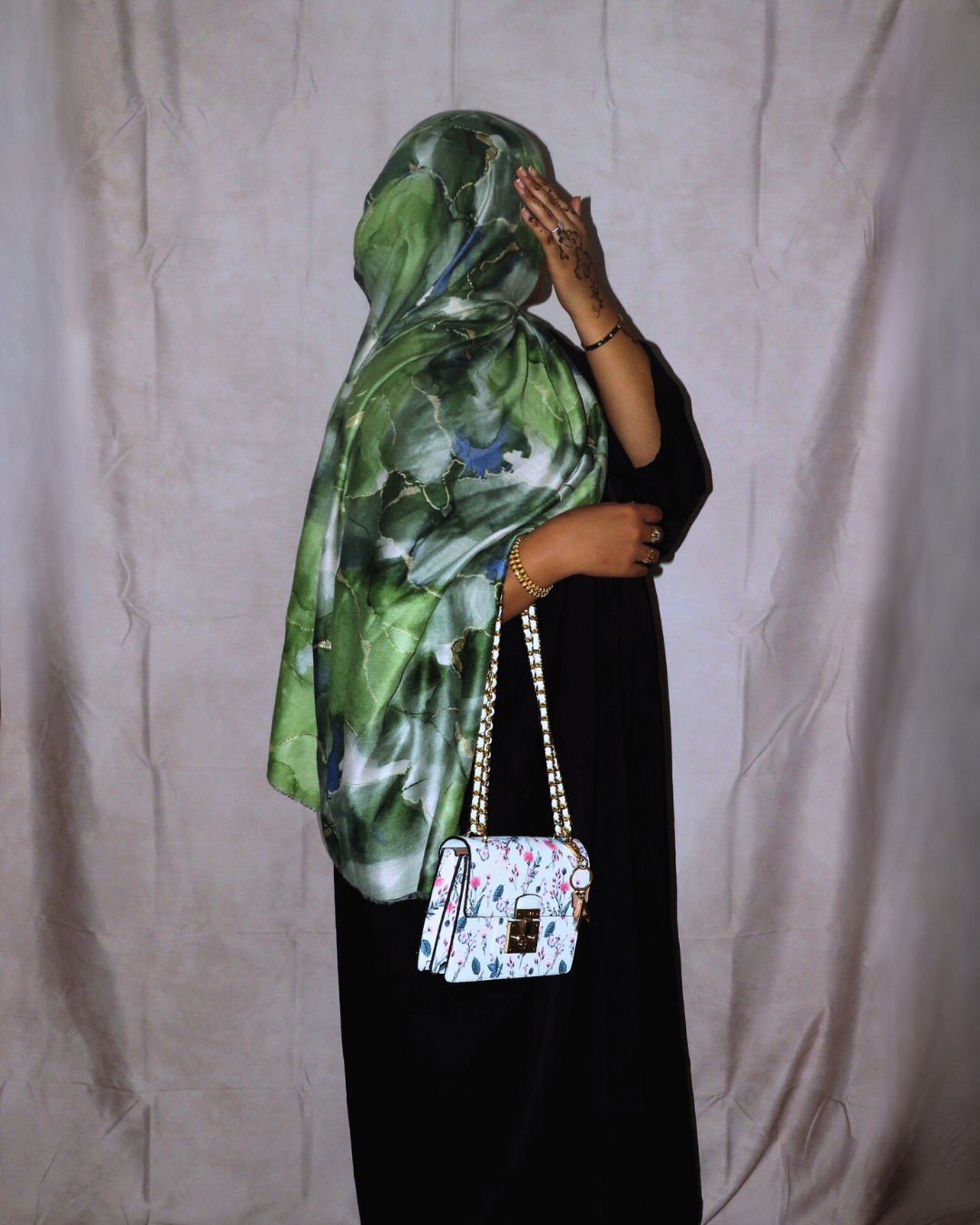 Jasper Marble Print Hijab