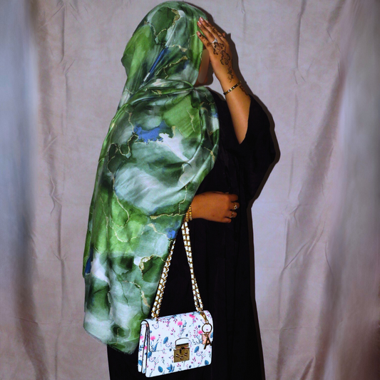 Jasper Marble Print Hijab