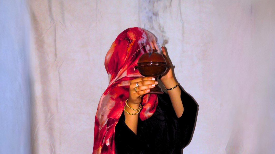 Ruby Marble Print Hijab