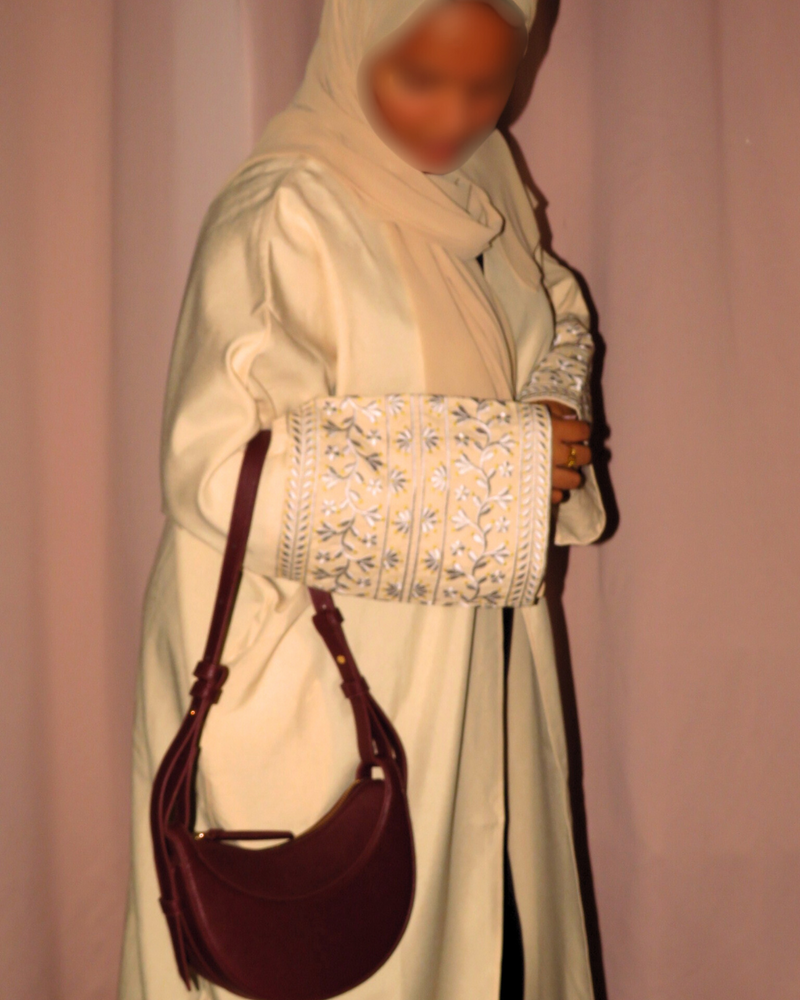 Limited Az-Zahra Open Abaya Beige