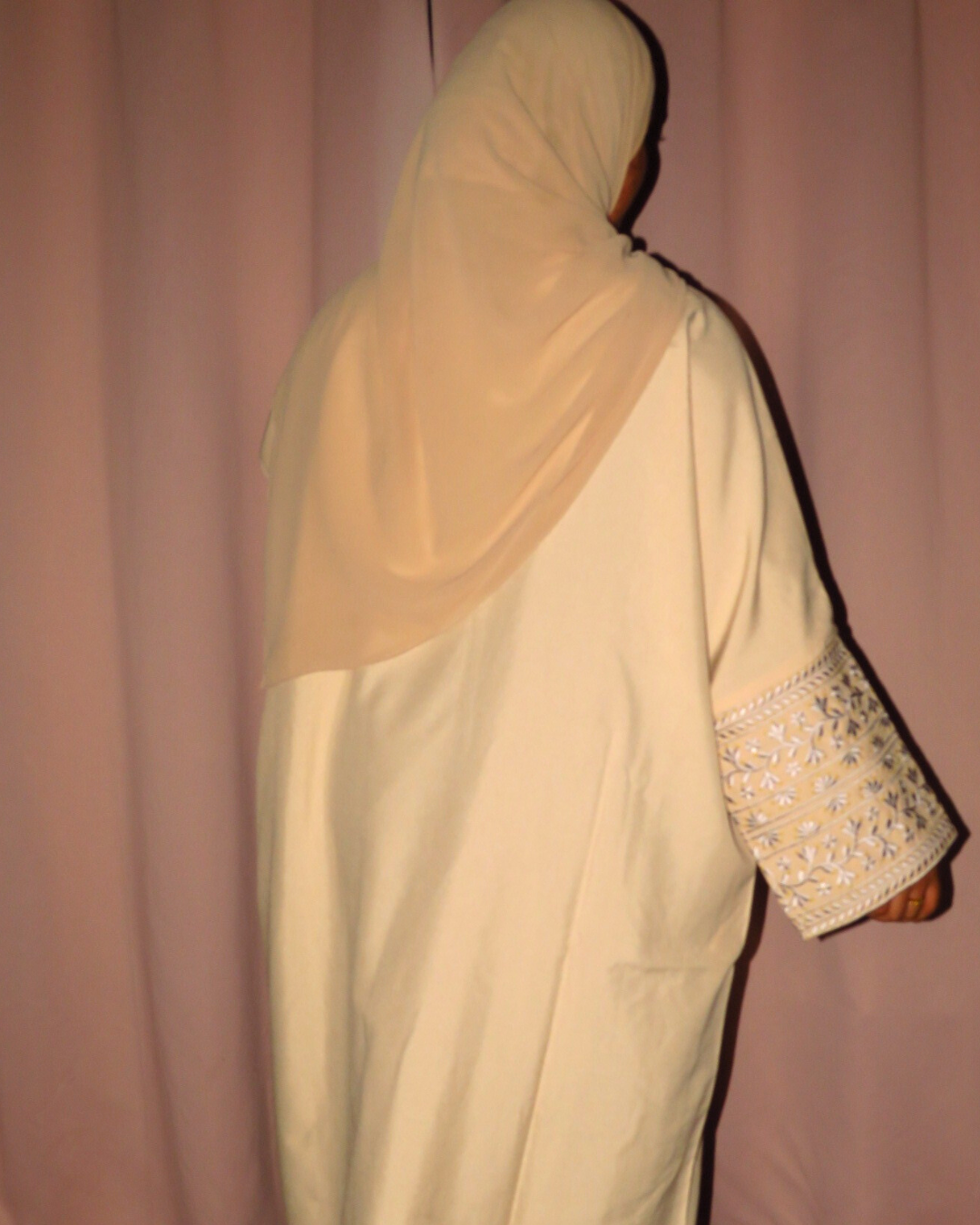 Limited Az-Zahra Open Abaya Beige