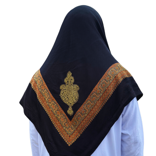 Jet Black Shemagh